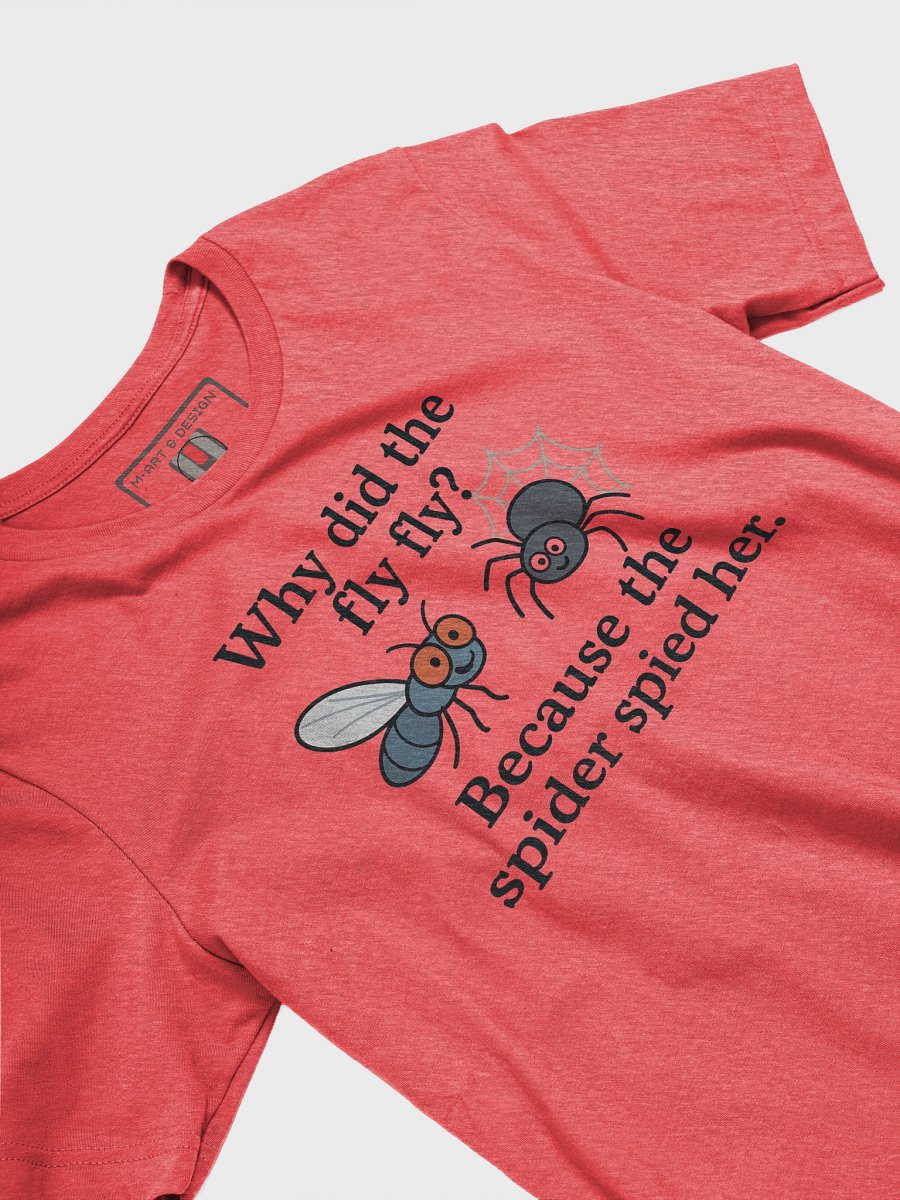 Fly Spy Comic Tee – Vintage Grammar Pun T-Shirt product image (13)