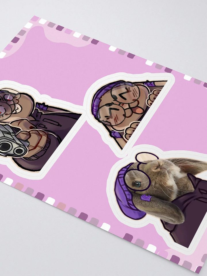 Flammtastic Sticker Sheet 3 (Threat, Peek, Realistic) product image (2)