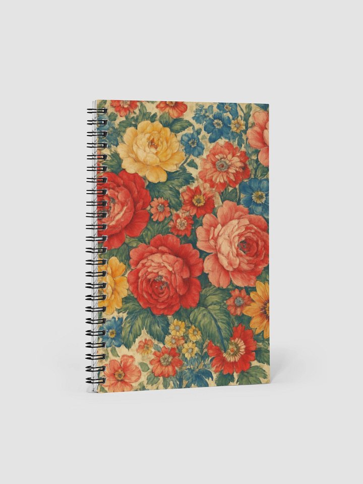 Floral Blooms Spiral Notebook product image (1)