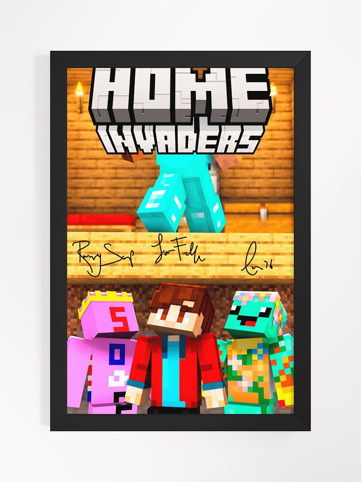 Home Invaders Signed Poster product image (2)