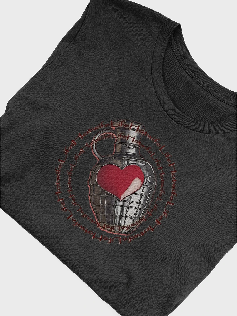 Hotwife Life Bottle of Love Heart Grenade Tee product image (46)