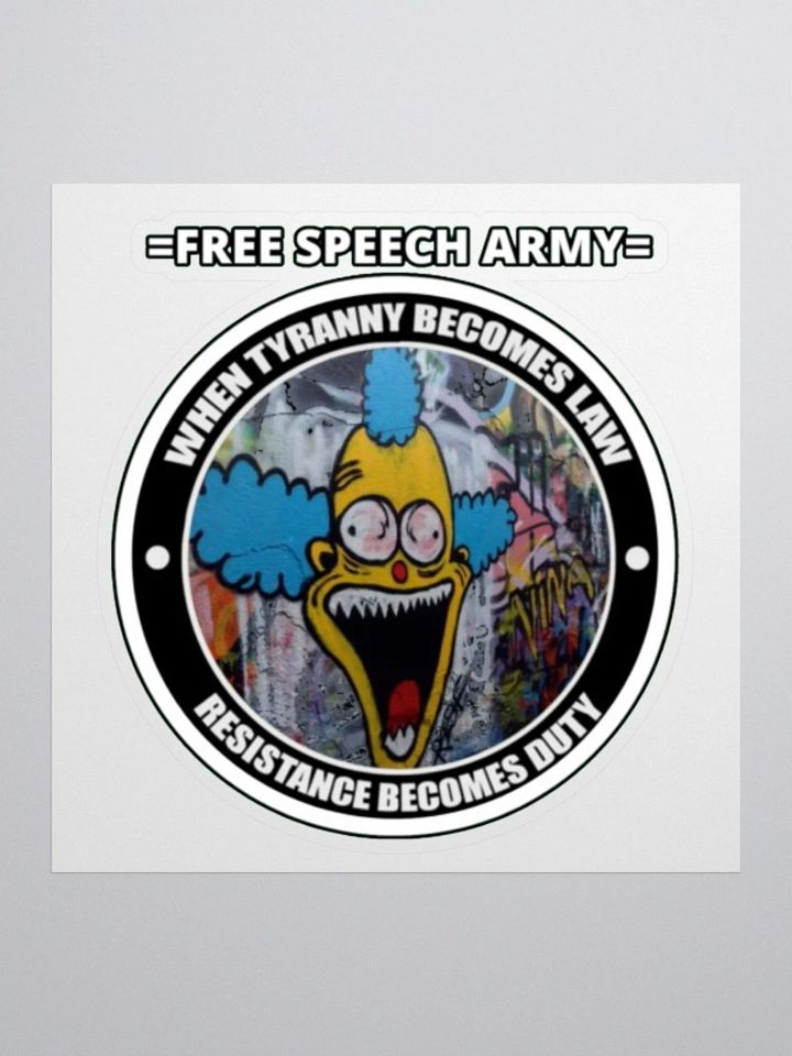FREE SPEECH ARMY product image (1)