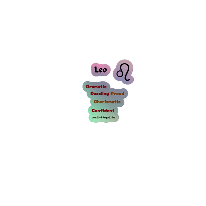 Leo Colorful Stickers product image (1)