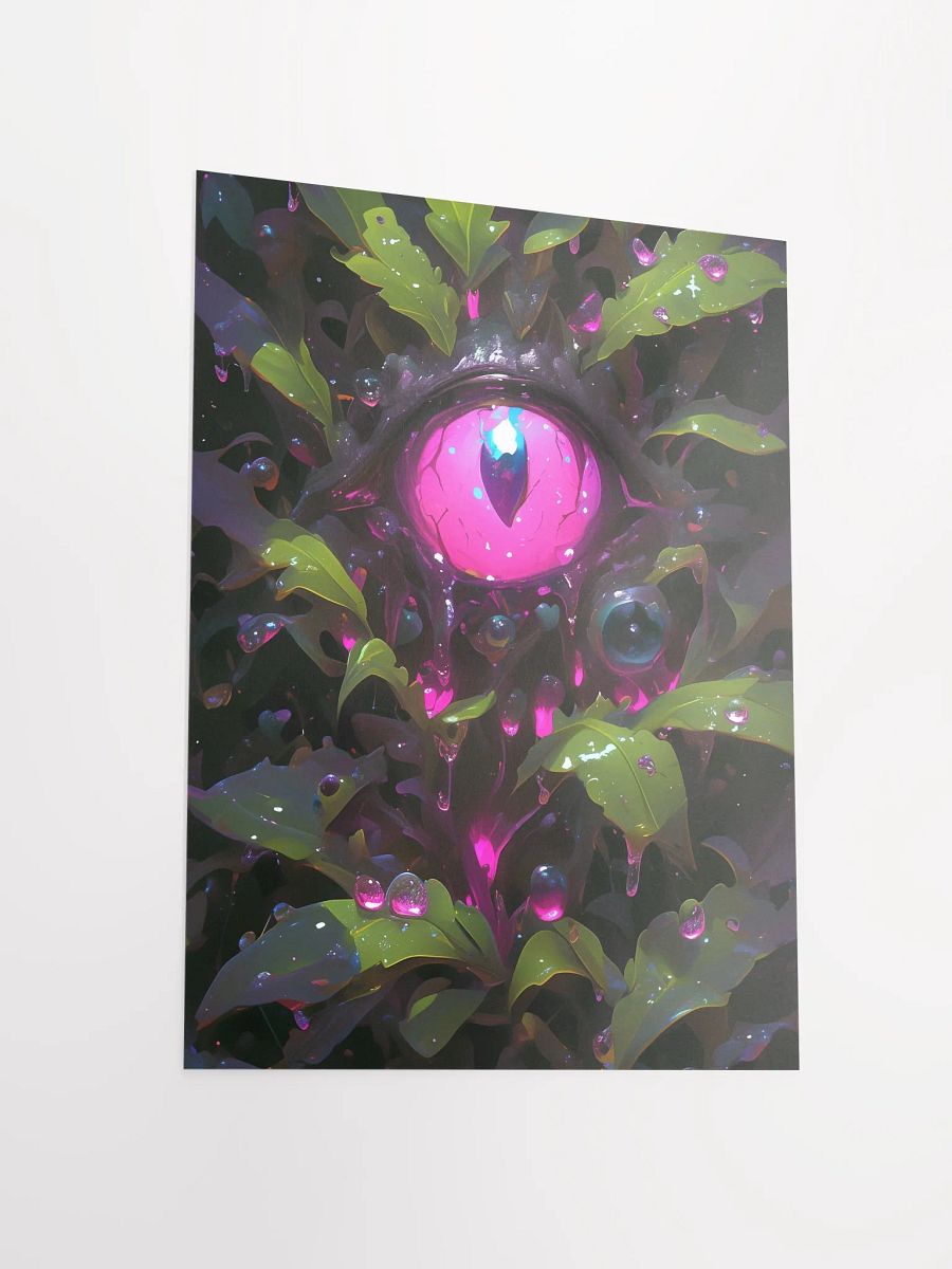 Mystical Flora Eyes Matte Poster product image (6)