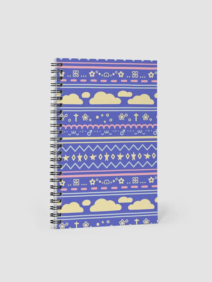 Cloudy Christmas Notebook - Pastel product image (1)