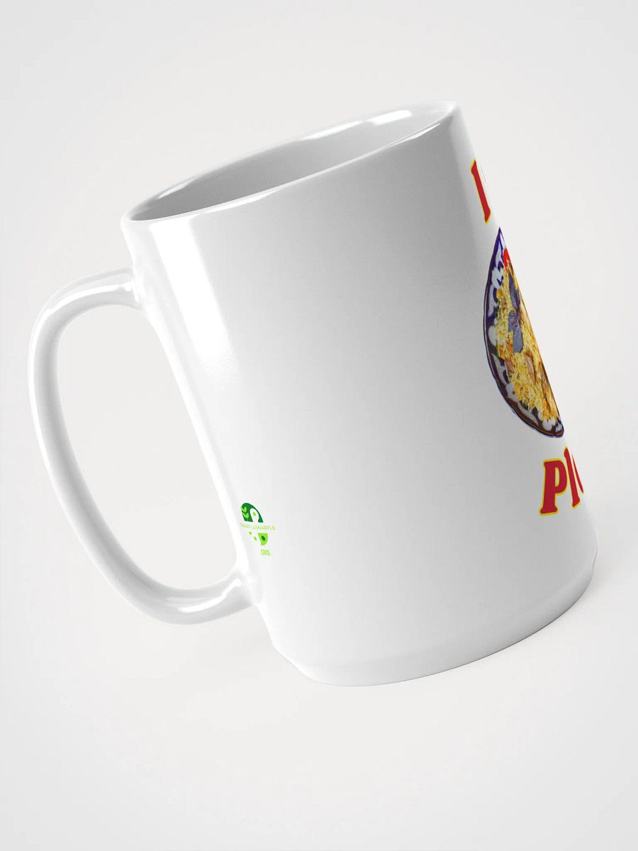 I Heart Plov - Food Mug With Kyrgyz Flag Design product image (4)