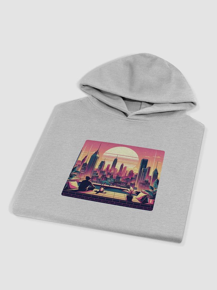 Sunset Serenity Oversized Hoodie | AI Design citylight product image (1)