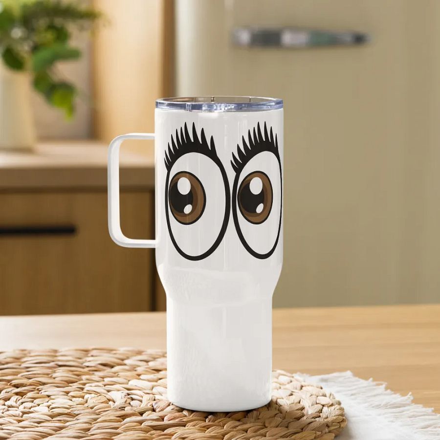 Eyes Travel Mug product image (10)