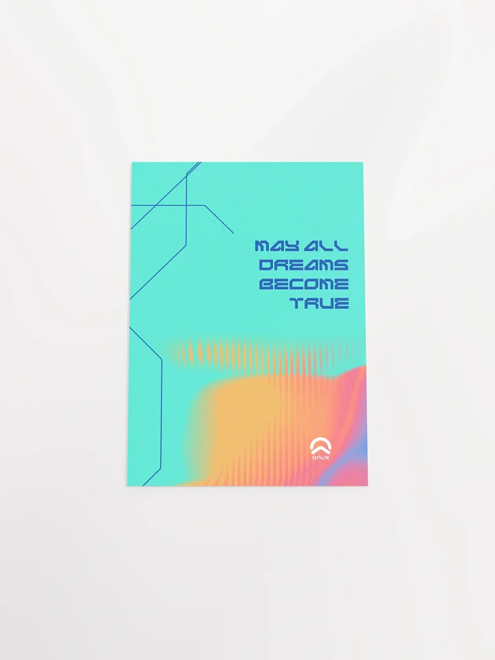 Onux - Orbinary - Poster | Visionare - May all dreams become true product image (1)