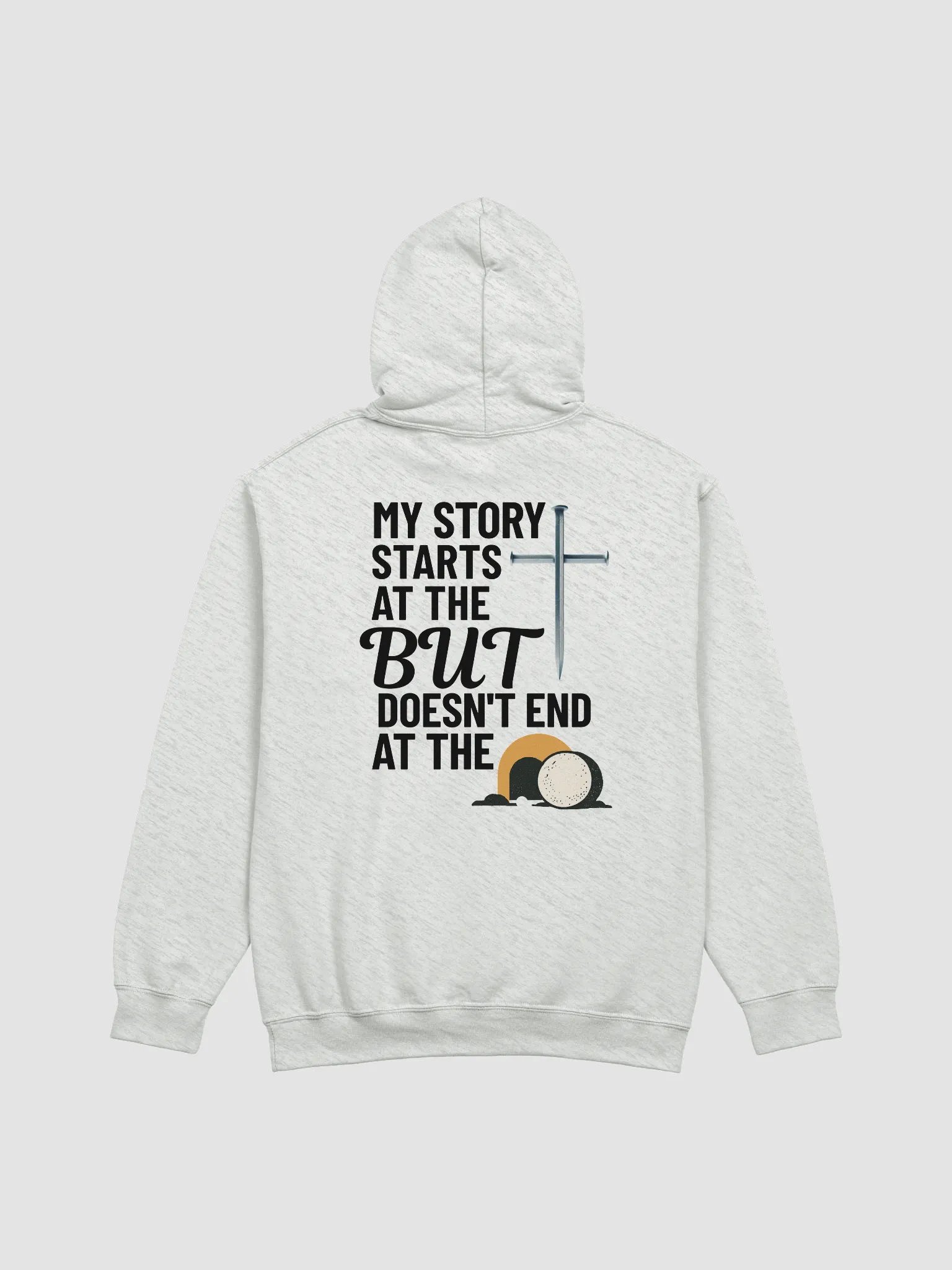 My Story Starts at the Cross – Faith Journey Hoodie product image (7)