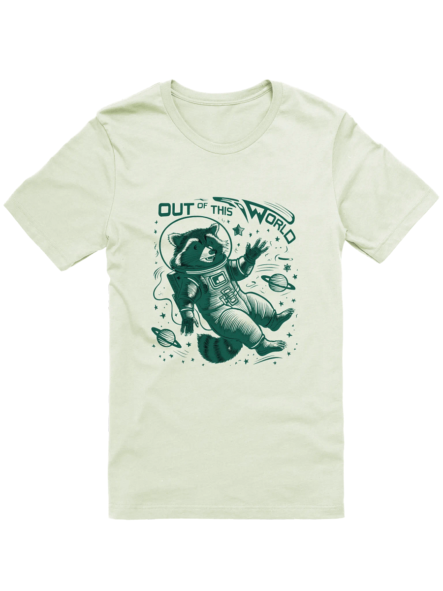Astro-Raccoon Space Explorer T-Shirt product image (1)