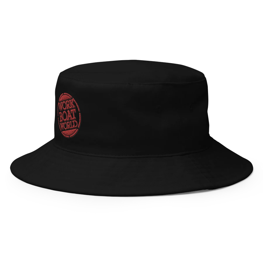 Work Boat World Logo Bucket Hat (Red Logo) product image (9)