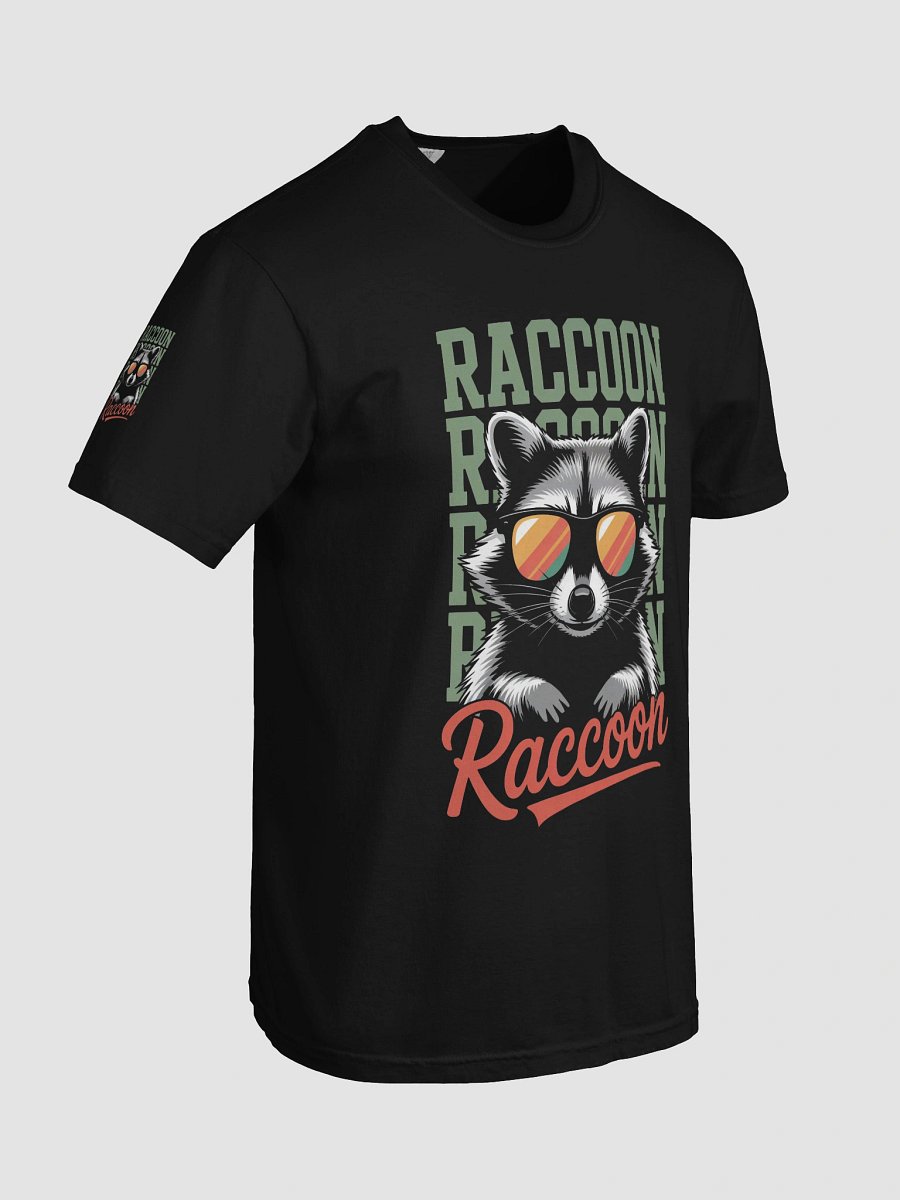 Striped Raccoon Sunglasses Tee product image (7)