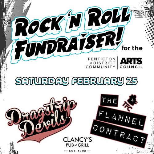 Next show is February 25 and we'll finally be back in Penticton after many years!  We'll be at @clancyspubandgrill and we'll ...