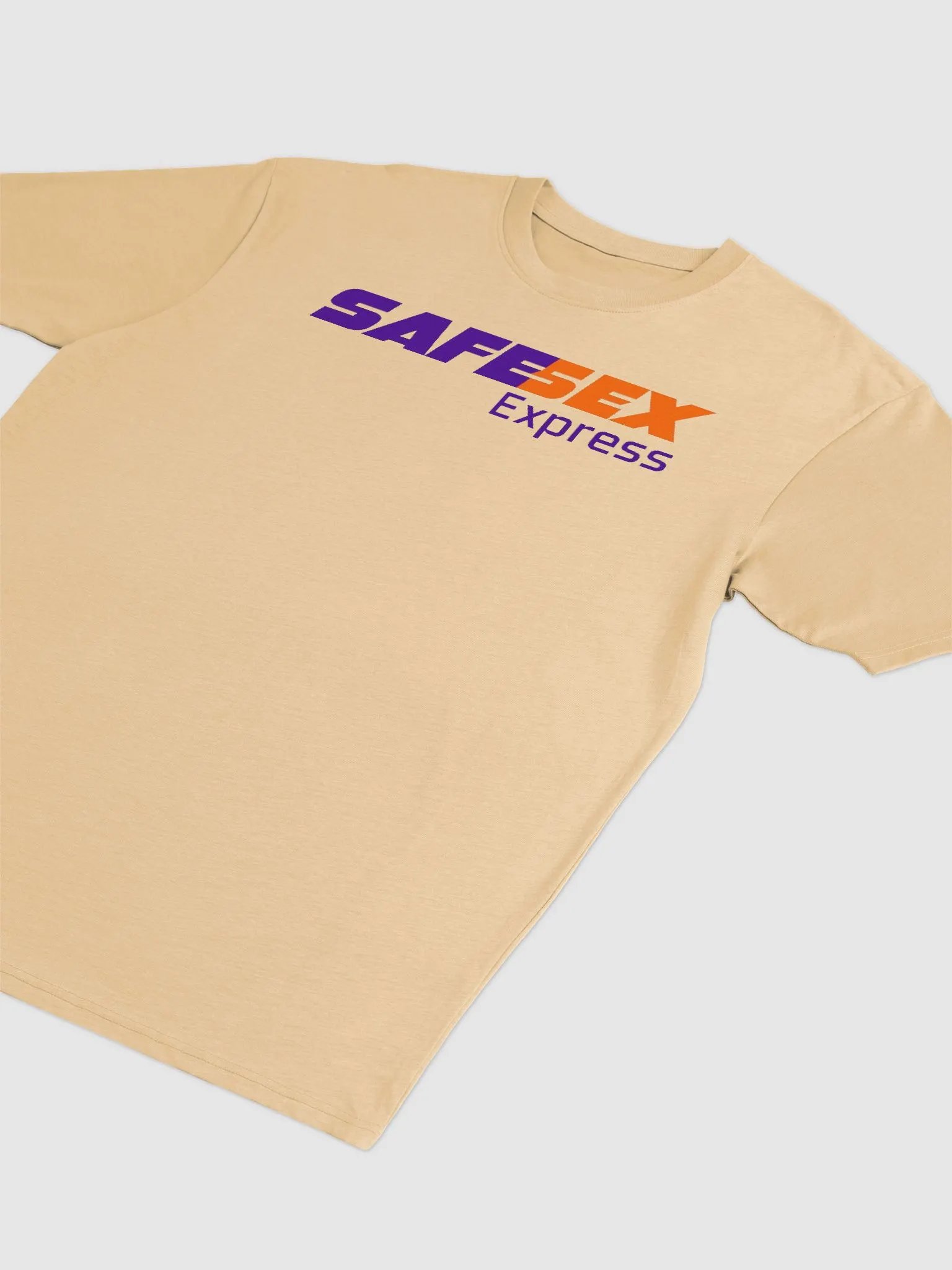 Safe Sex Vintage Gold T-Shirt product image (2)