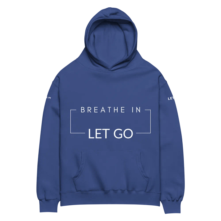 A calming design with the phrase "Breathe In, Let Go" product image (4)