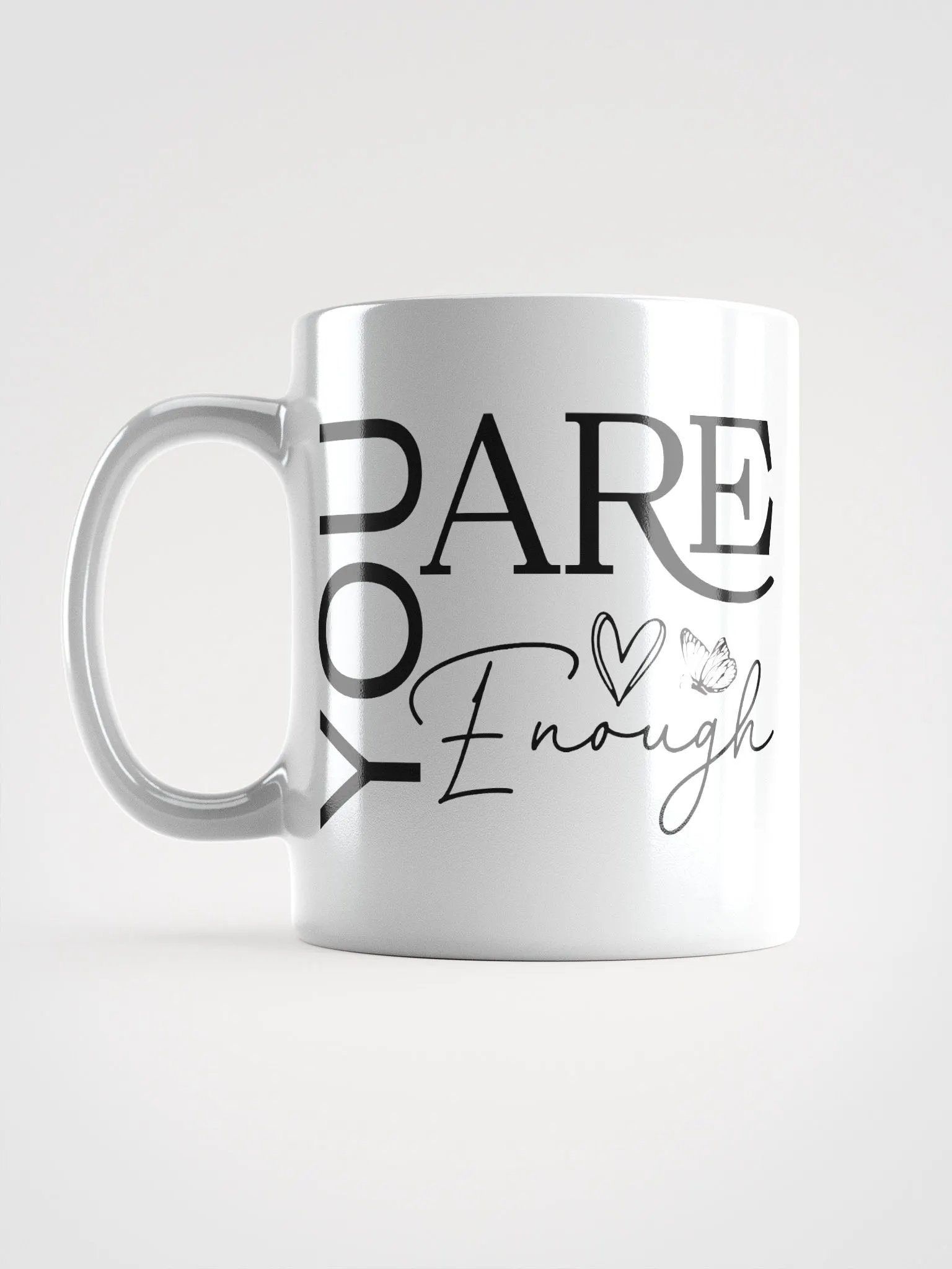 You Are Enough - Empowering Motivational Quote Mug product image (18)