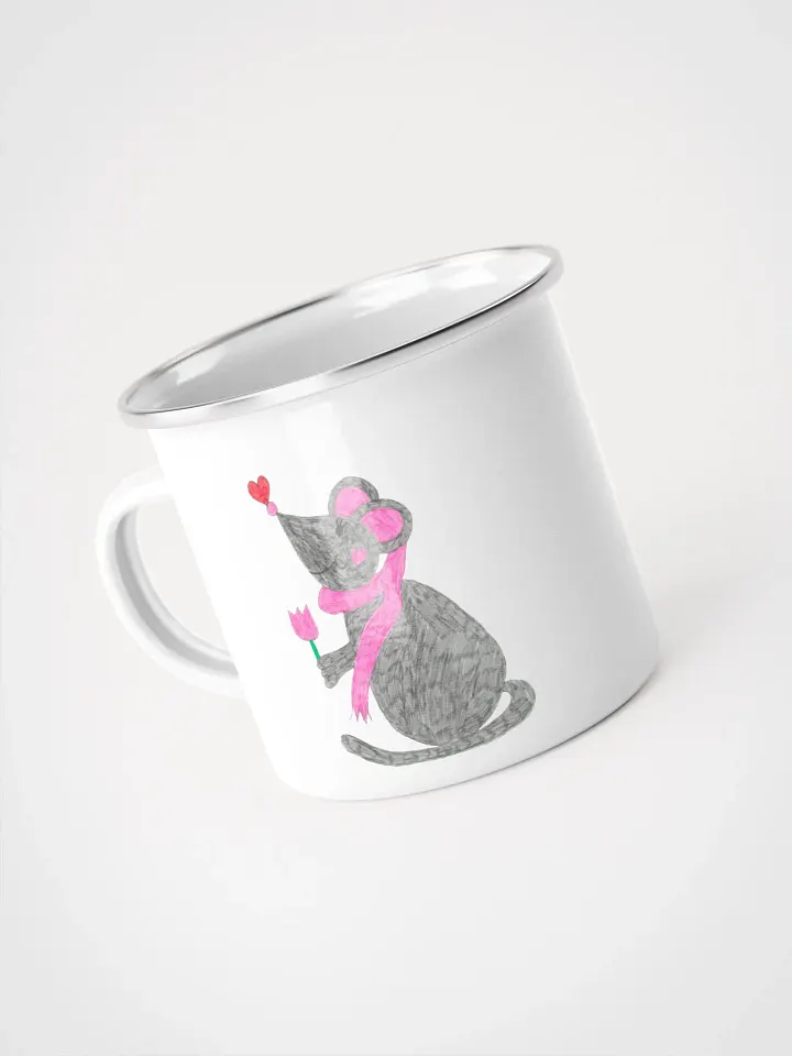 Tulip mouse enamel mug product image (1)