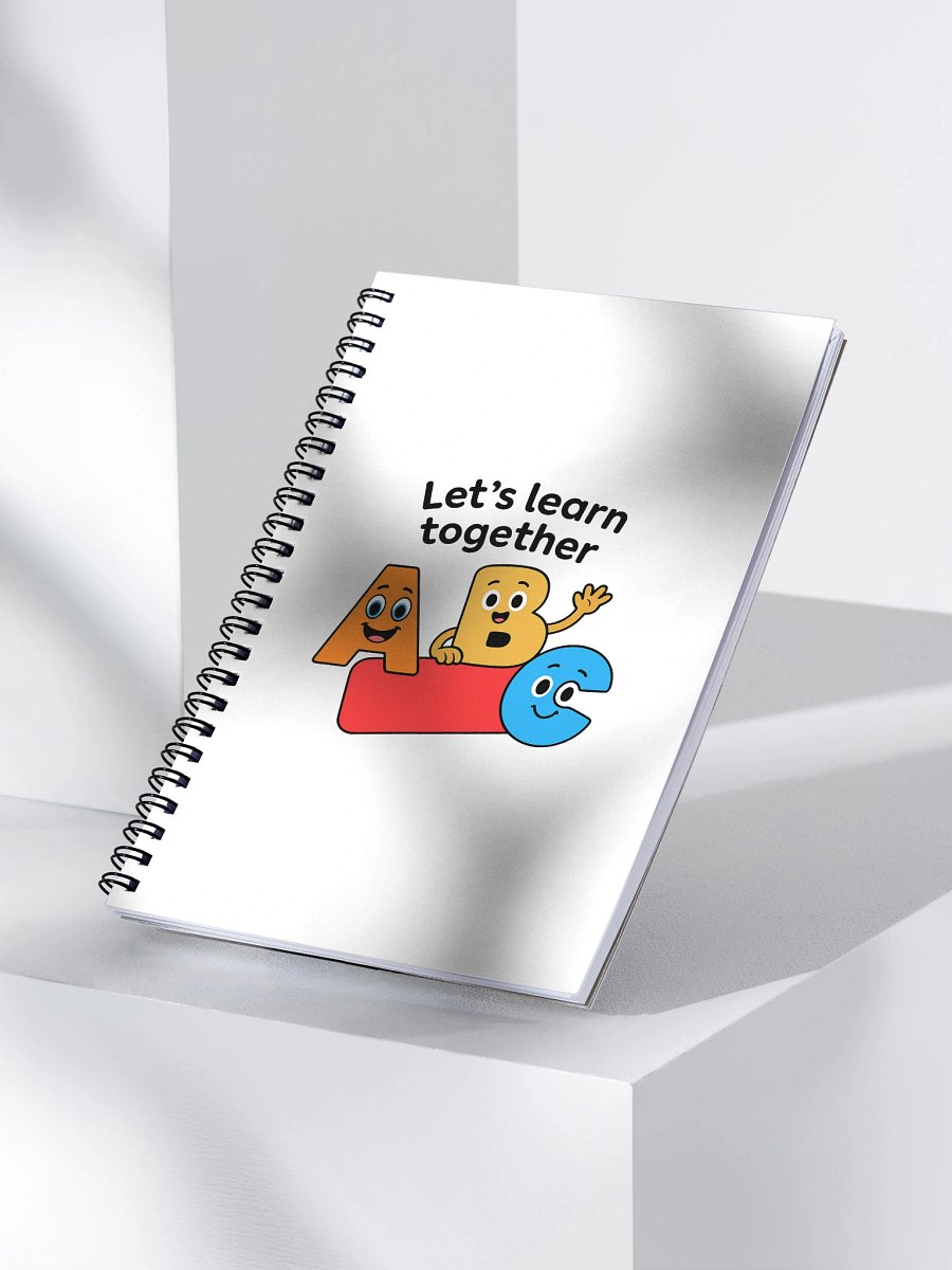 ABC Friends Spiral Notebook product image (3)
