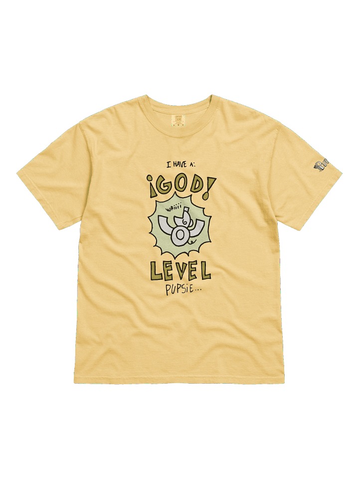'God level pupsie' Pupsies! Heavyweight T-Shirt product image (5)