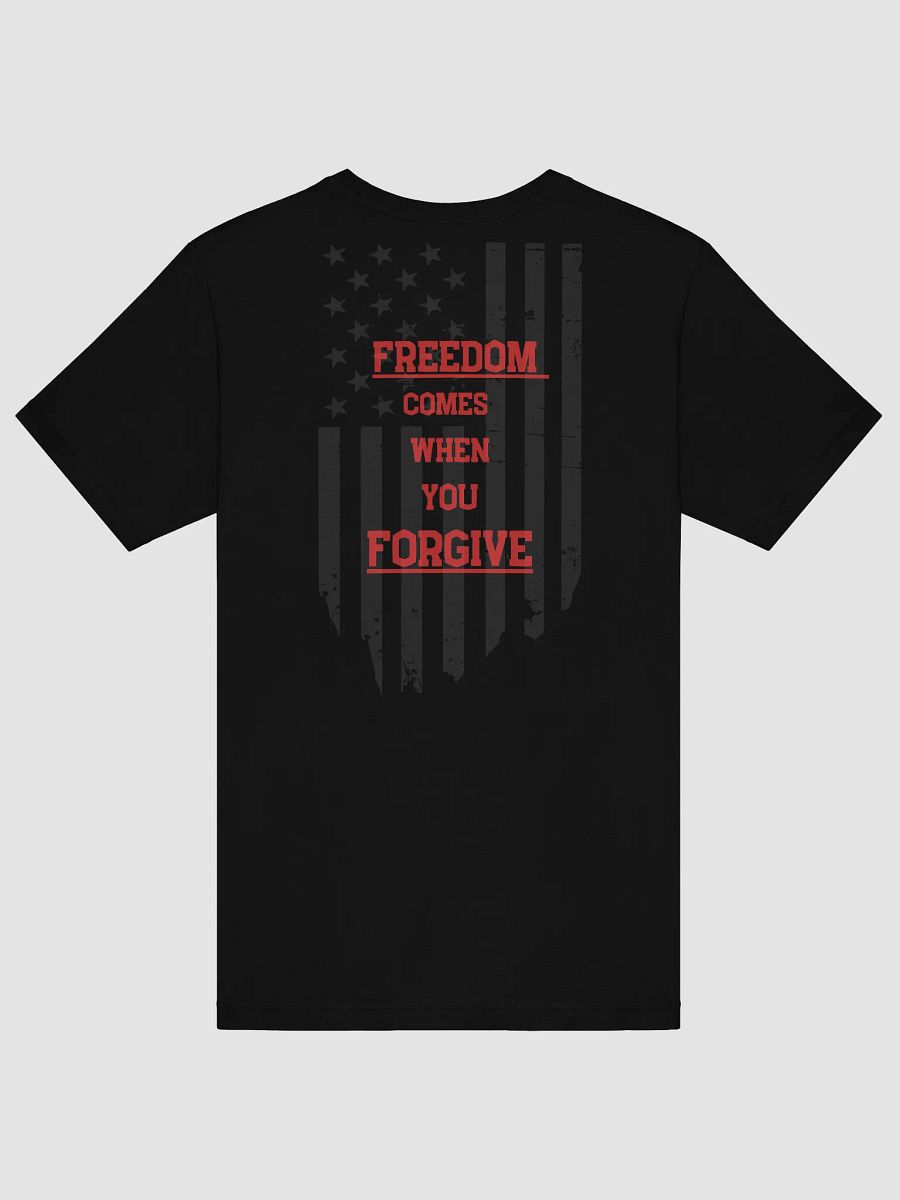 Freedom comes American flag T-shirt product image (6)