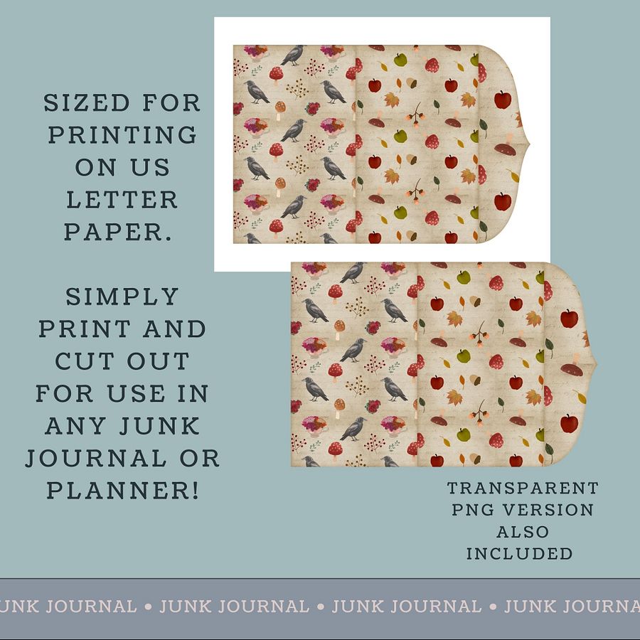 October Aesthetic - Printable Folio Kit V1 product image (3)