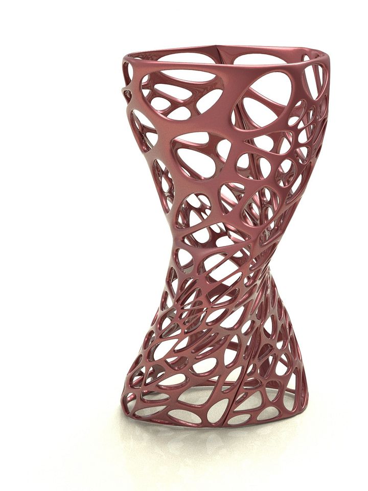 Voronoi Lattice Parametric Tower Design Grasshopper Rhino Files Download product image (1)