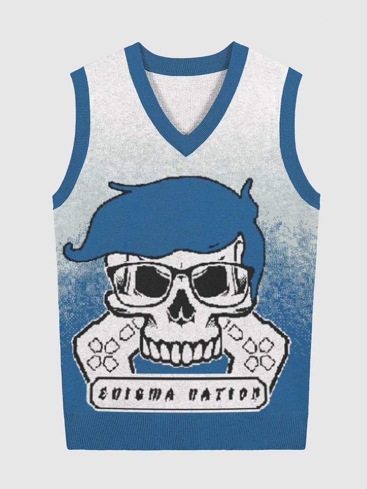 Enigma Nation Knitted V-Neck Vest 29 product image (4)