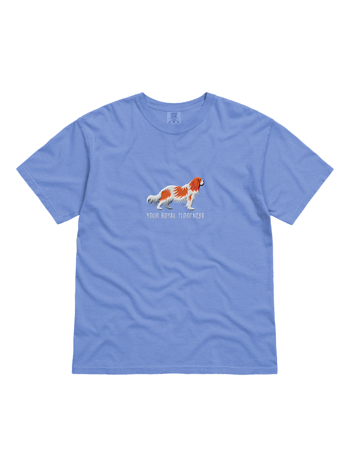 Your Royal Floofness T-Shirt(Embroidered) of a Cavalier King Charles Spaniel(Blenheim) product image (41)