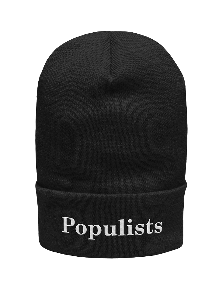 Populists Embroidered Beanie product image (1)