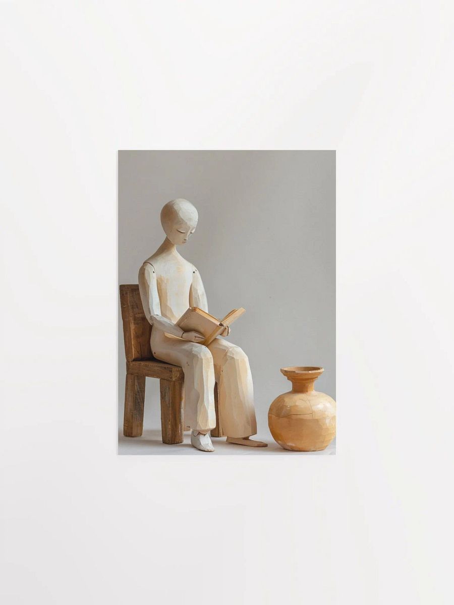 Poster-We are all wooden people 001 product image (1)