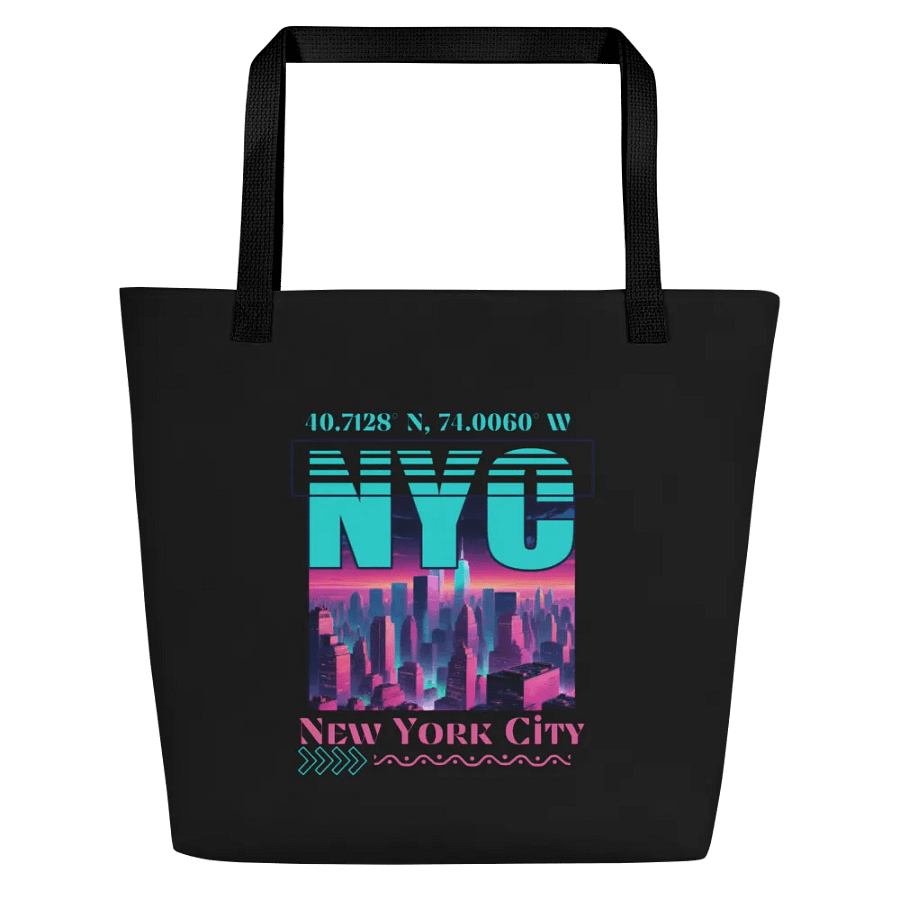 NYC New York City Graphic Tote product image (4)