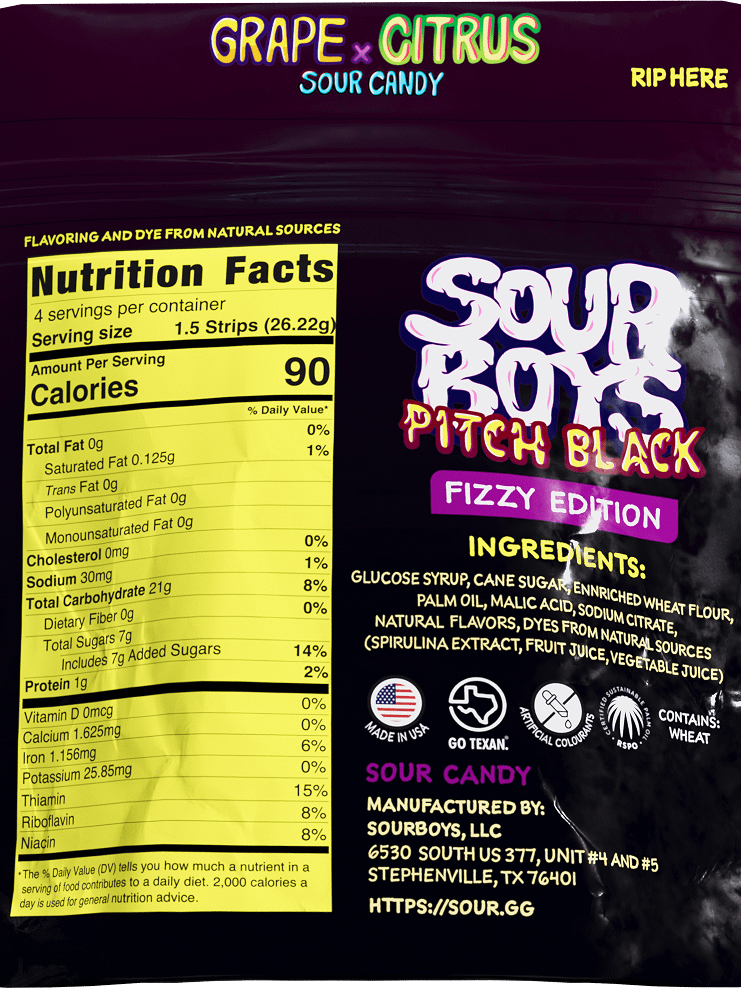 Pitch Black SourBoys product image (2)
