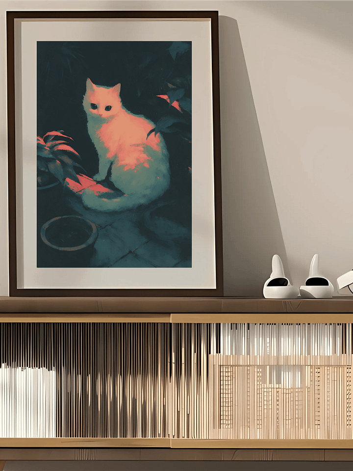 Ethereal Gaze - Nocturnal Garden Whispers product image (2)