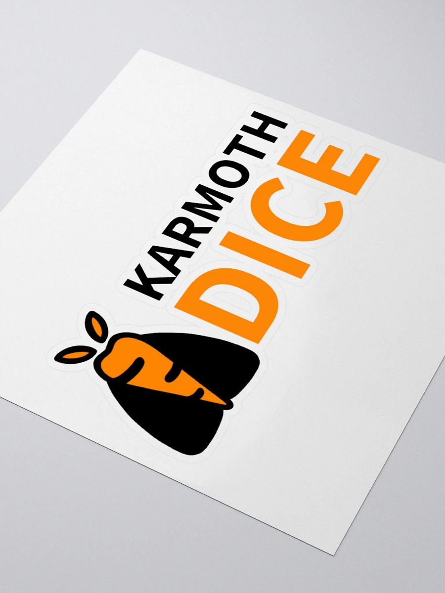 A properly KarMoth sticker product image (3)