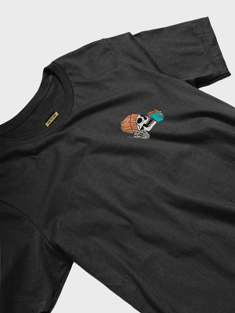 Dead Tired, Still Killin’ It Tee – Unisex Skeleton Chillin’ Graphic T-Shirt | Fun & Quirky product image (3)