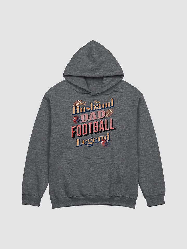 Husband Dad Football Legend Gildan Classic Hoodie product image (4)