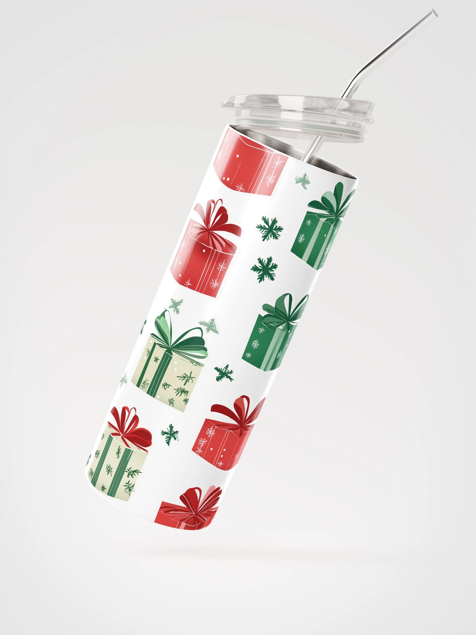 Christmas Presents Stainless Steel Tumbler product image (2)