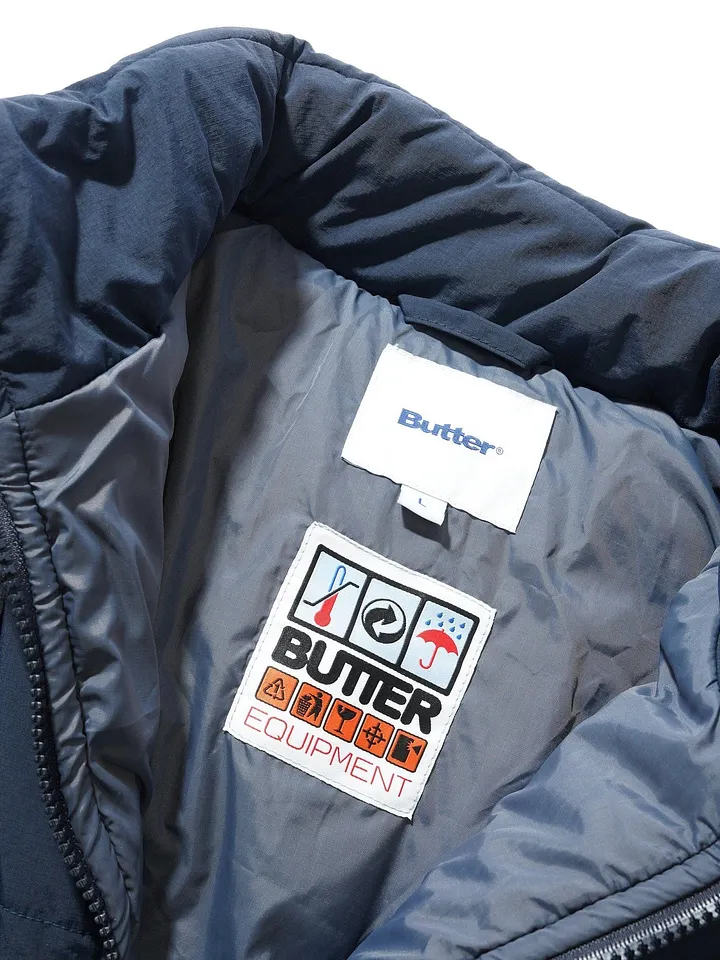 Navy Puffer Jacket product image (2)