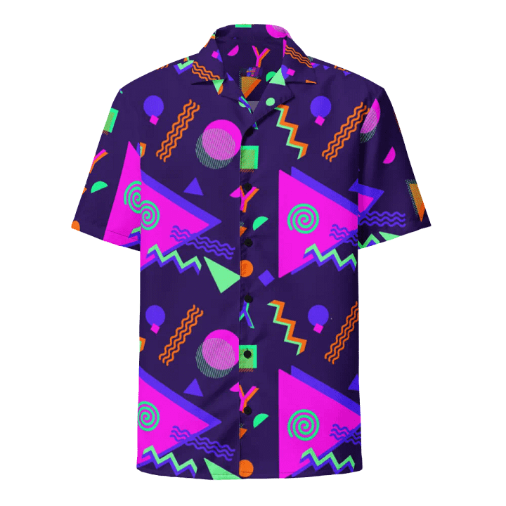 Arcade Dreams Short Sleeve Hawaiian Button up product image (1)