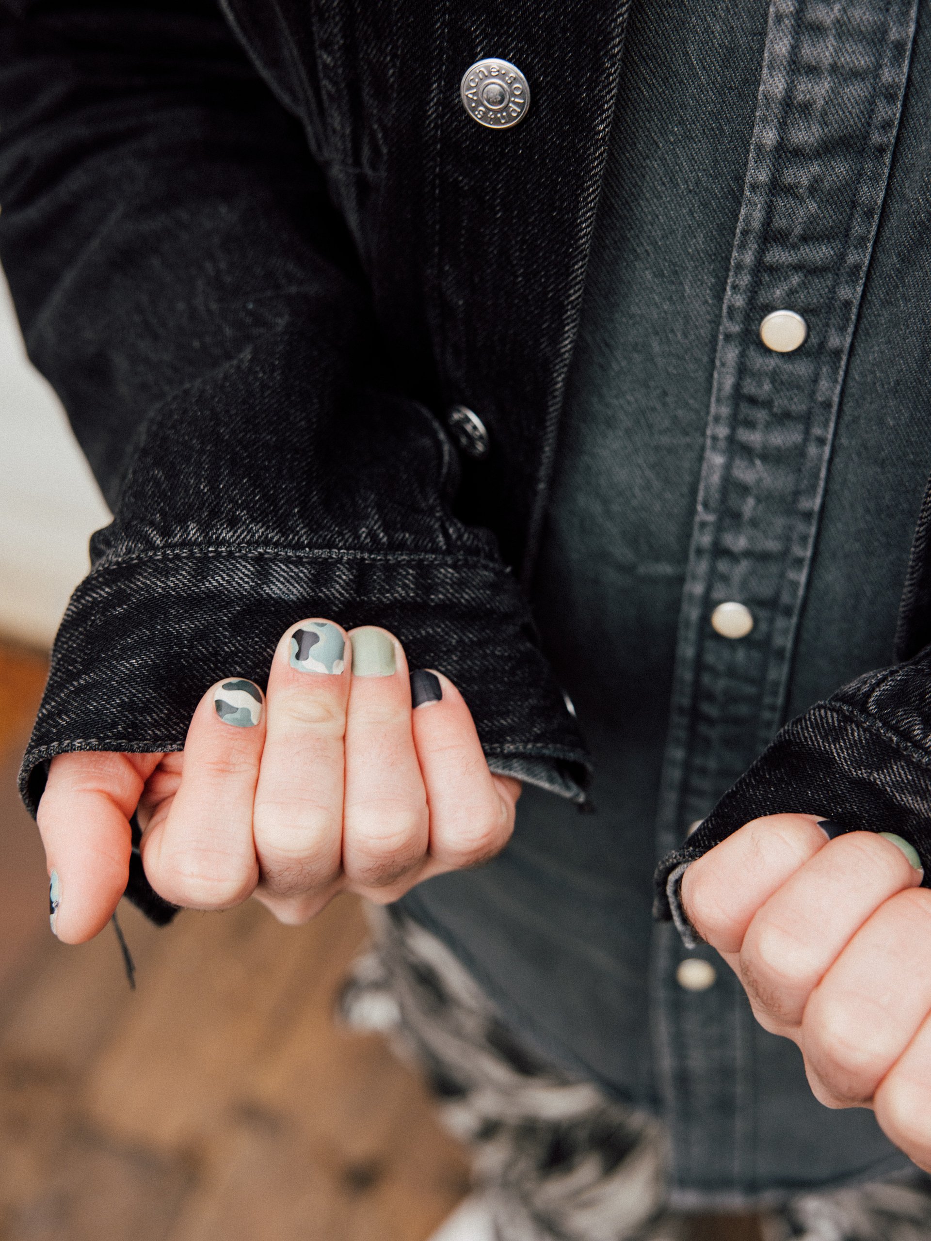 Green Camo - Nail Wraps product image (6)