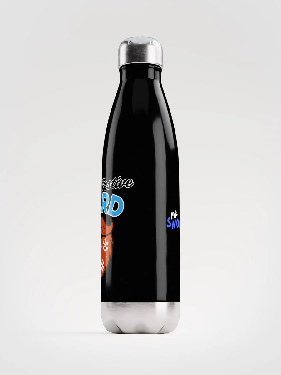 German Festive Beard Stainless Steel Water Bottle product image (2)