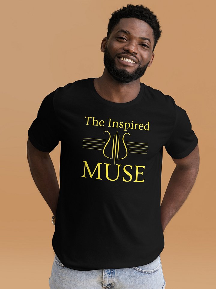 The Inspired Muse Black T-Shirt product image (2)