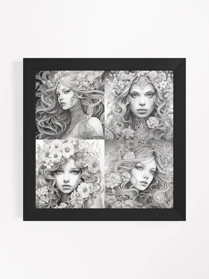 Quad Goddess Framed Matte Poster - Regal Series product image (1)