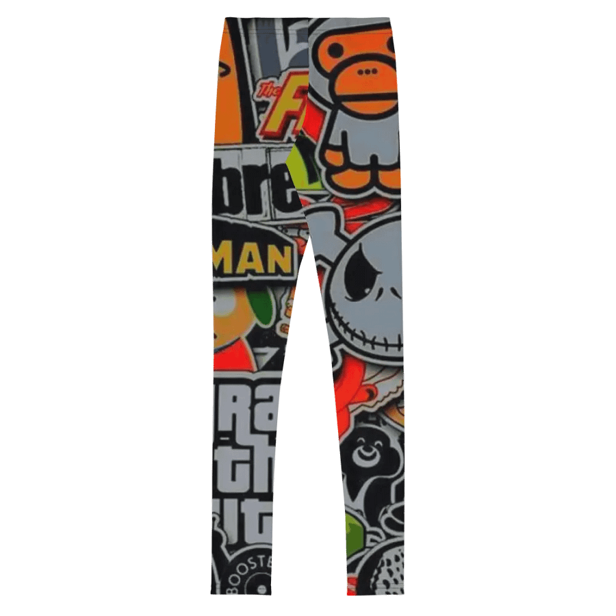 Kids Leggings – Cartoon Print for Fun & Playful Style product image (3)