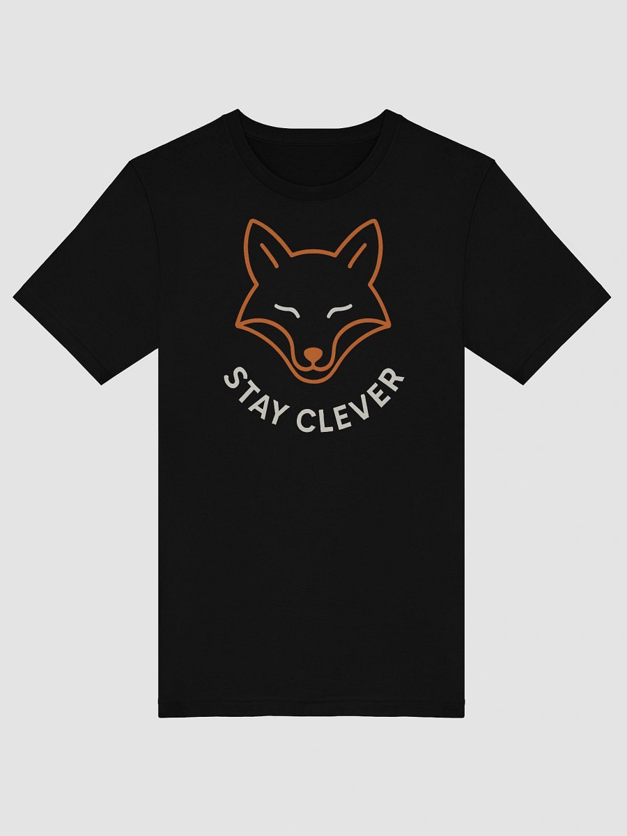 Clever Fox Minimalist T-Shirt product image (5)