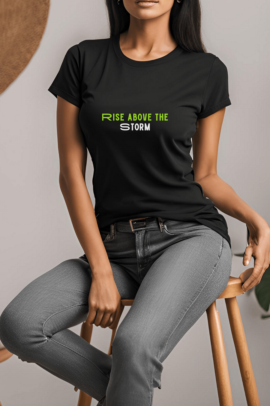 Rise Above the Storm Unisex Premium Tee product image (1)