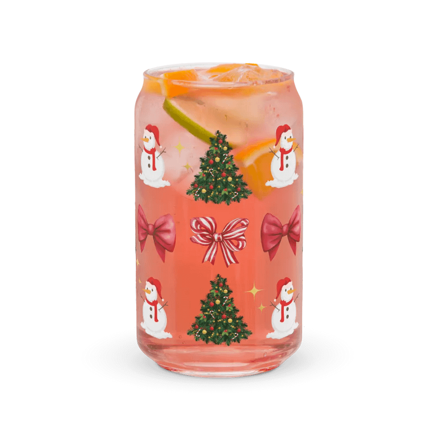Festive Cheers Can-Shaped Glass product image (37)