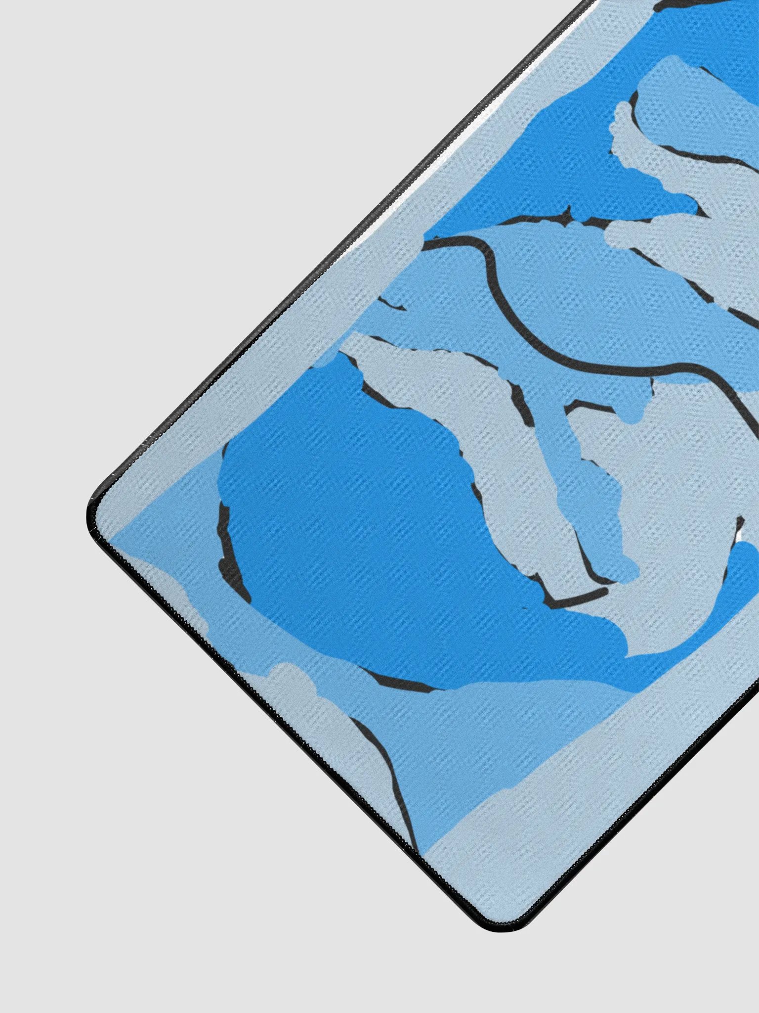 Hand drawn blue, teal, and cyan colors product image (3)