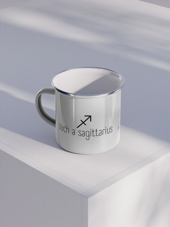 Such a Sagittarius Enamel Mug product image (1)